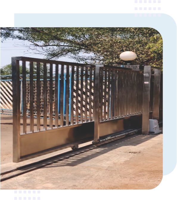 auto telescopic gate